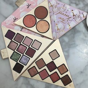 Too faced eye shadow and blush/bronzer/highlighter